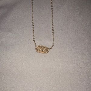 Kendra scott Elisa rose gold necklace